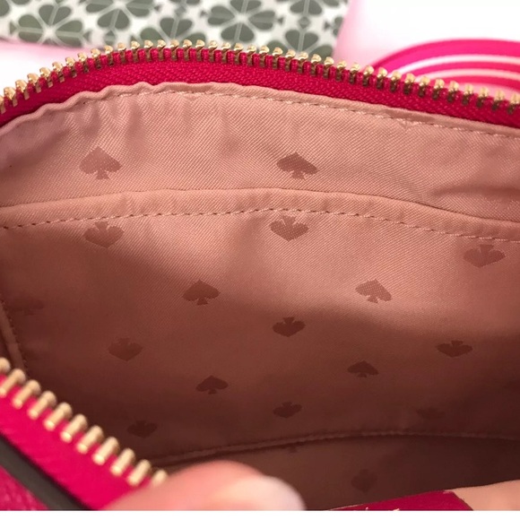 Kate Spade Rosie  Small Crossbody Bag. Pink. Pink  & White Strap. New With Tag. - Picture 10 of 13